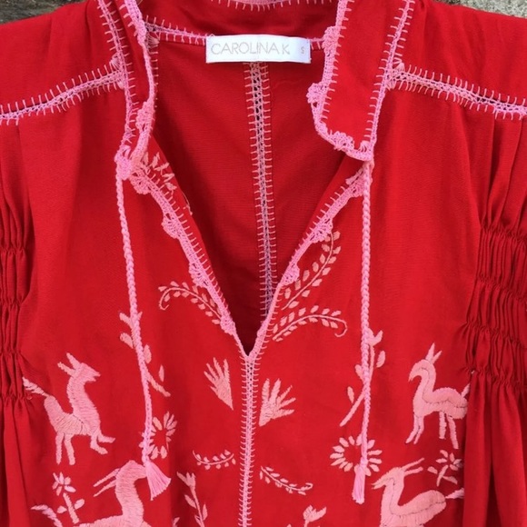 Carolina K Oaxacan Tunic Dress - Picture 4 of 9